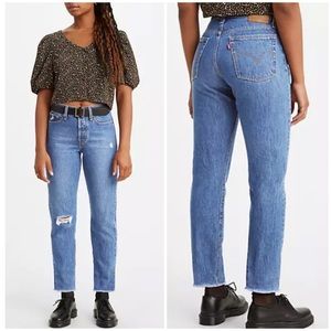 Levi’s high rise wedgie jeans